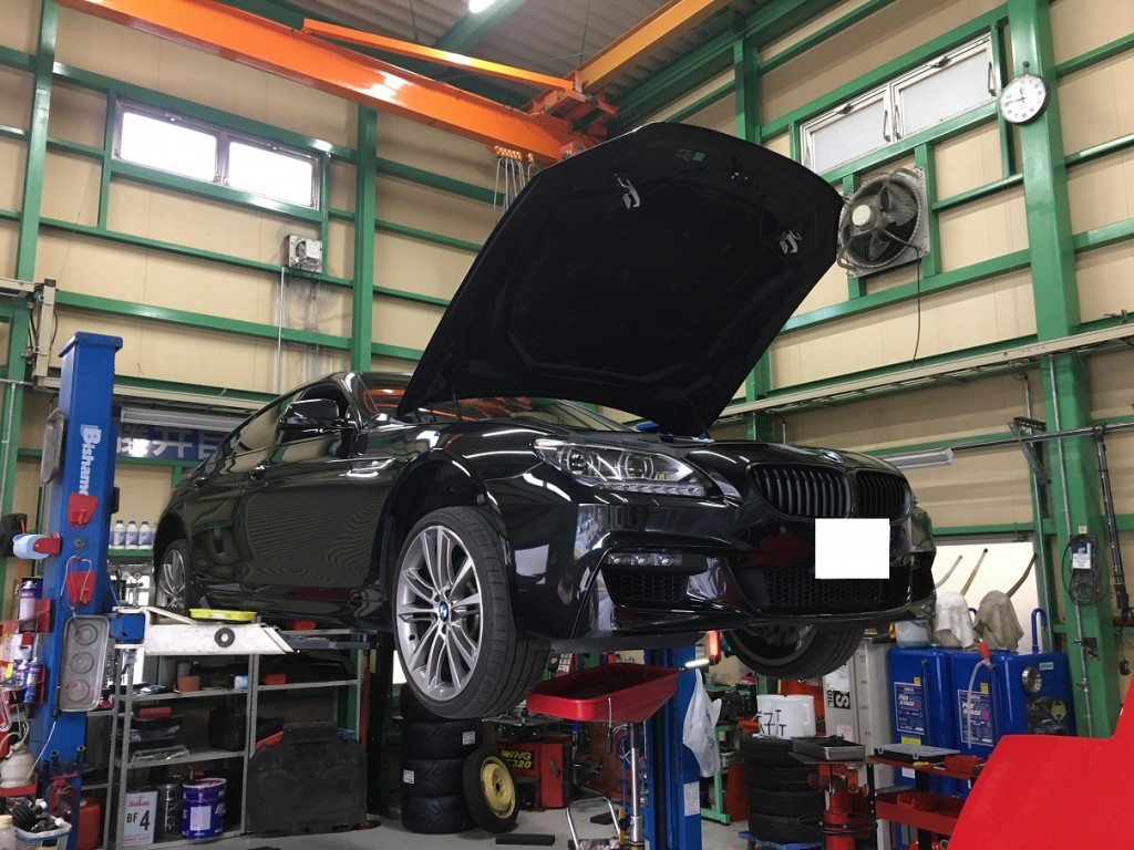BMW F06 6シリーズ　オーバーヒート警告点灯　電動ウォ―ターポンプ故障