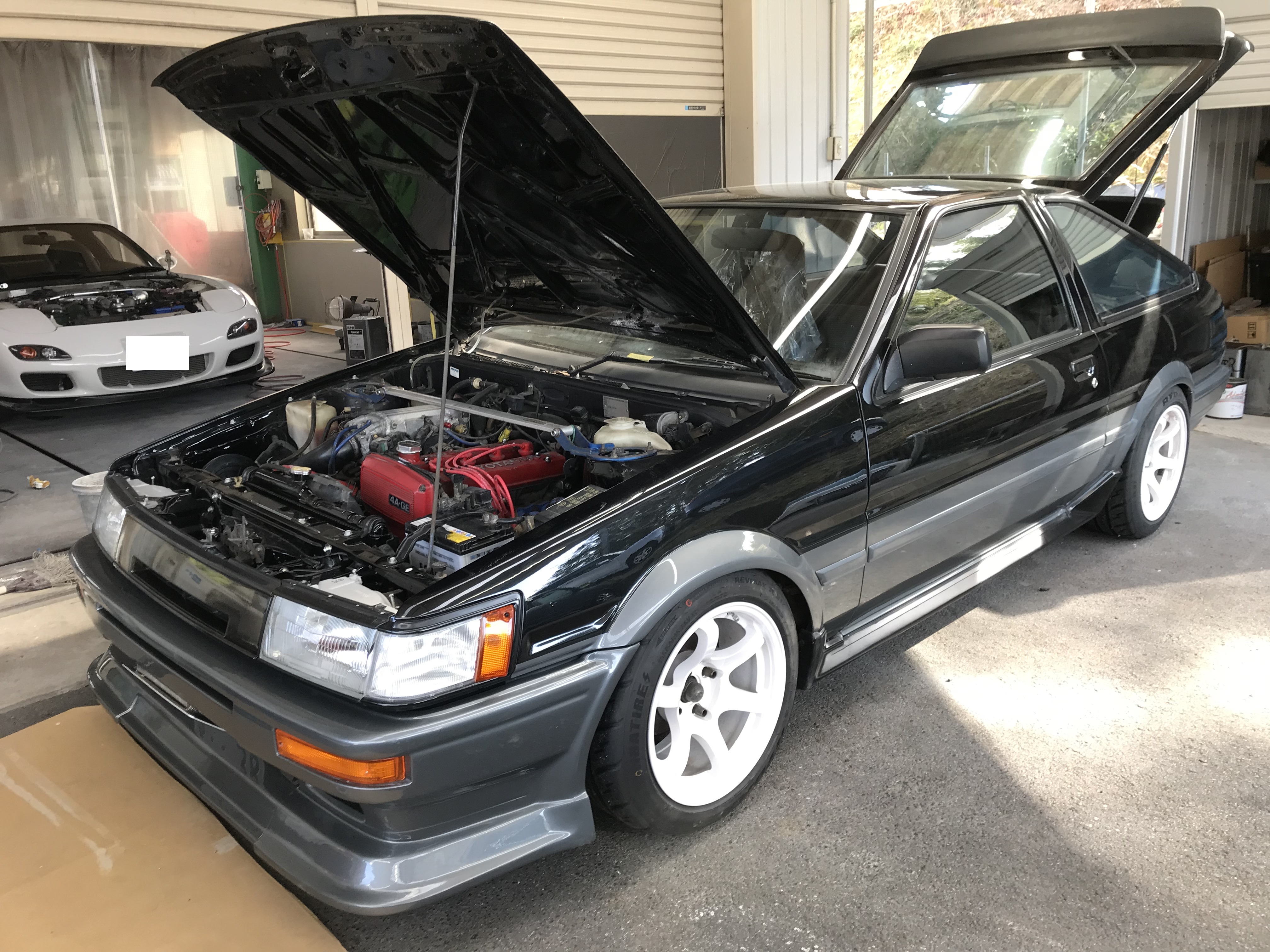 AE８６　ボロハチ復活計画その12　　ついに完成～!(^^)!　　豊田市　　板金塗装